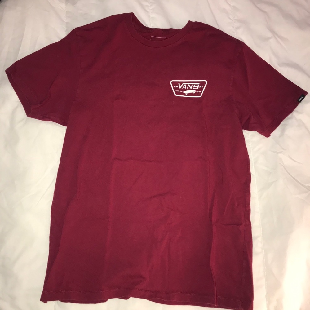 Vans Patch Burgundy Tee